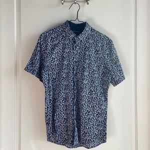 International concepts short sleeve button down